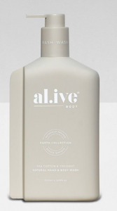 500ml Hand & Body Wash - Sea Cotton & Coconut