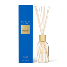 Load image into Gallery viewer, Glasshouse Fragrances – Diving Into Cyprus Diffuser 250mL
