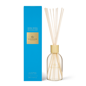 Glasshouse Fragrances – Bora Bora Bungalow Diffuser 250mL