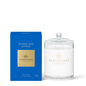 Glasshouse Fragrances – Diving Into Cyprus 380g