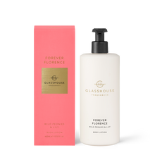 Load image into Gallery viewer, Glasshouse Fragrances – Forever Florence Body Lotion
