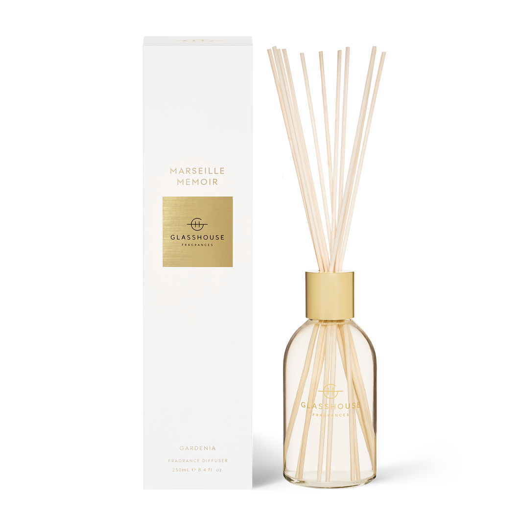 Glasshouse Fragrances – Marseille Memoir Diffuser 250mL