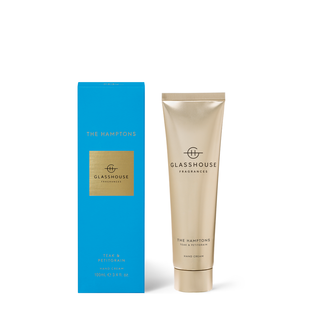 Glasshouse Fragrances – The Hamptons 100ml Hand Cream