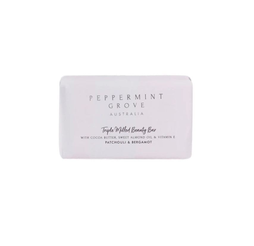Peppermint Grove - Beauty Bar Soap - Patchouli & Bergamot