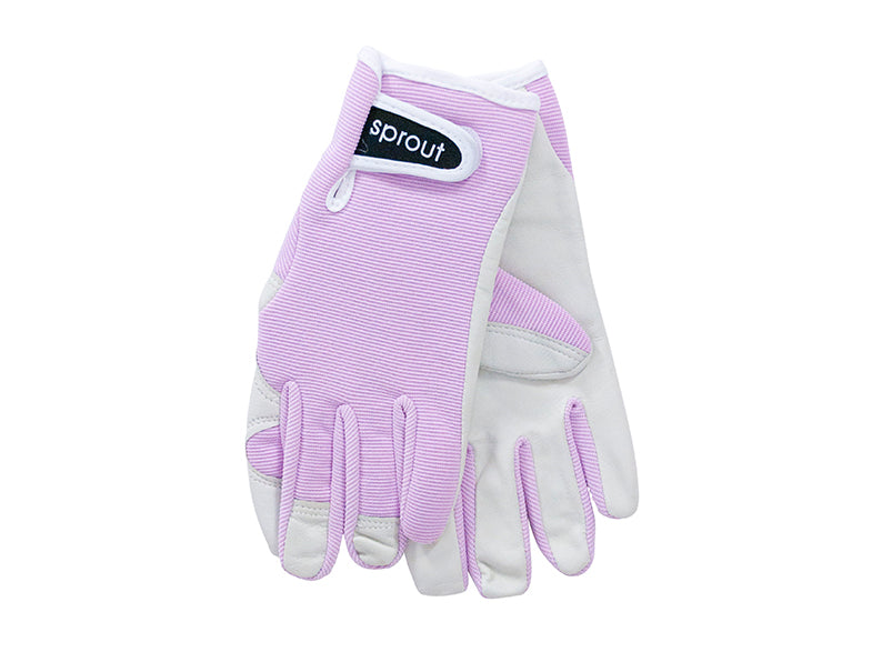 Sprout Goatskin Gloves – Blush Pink